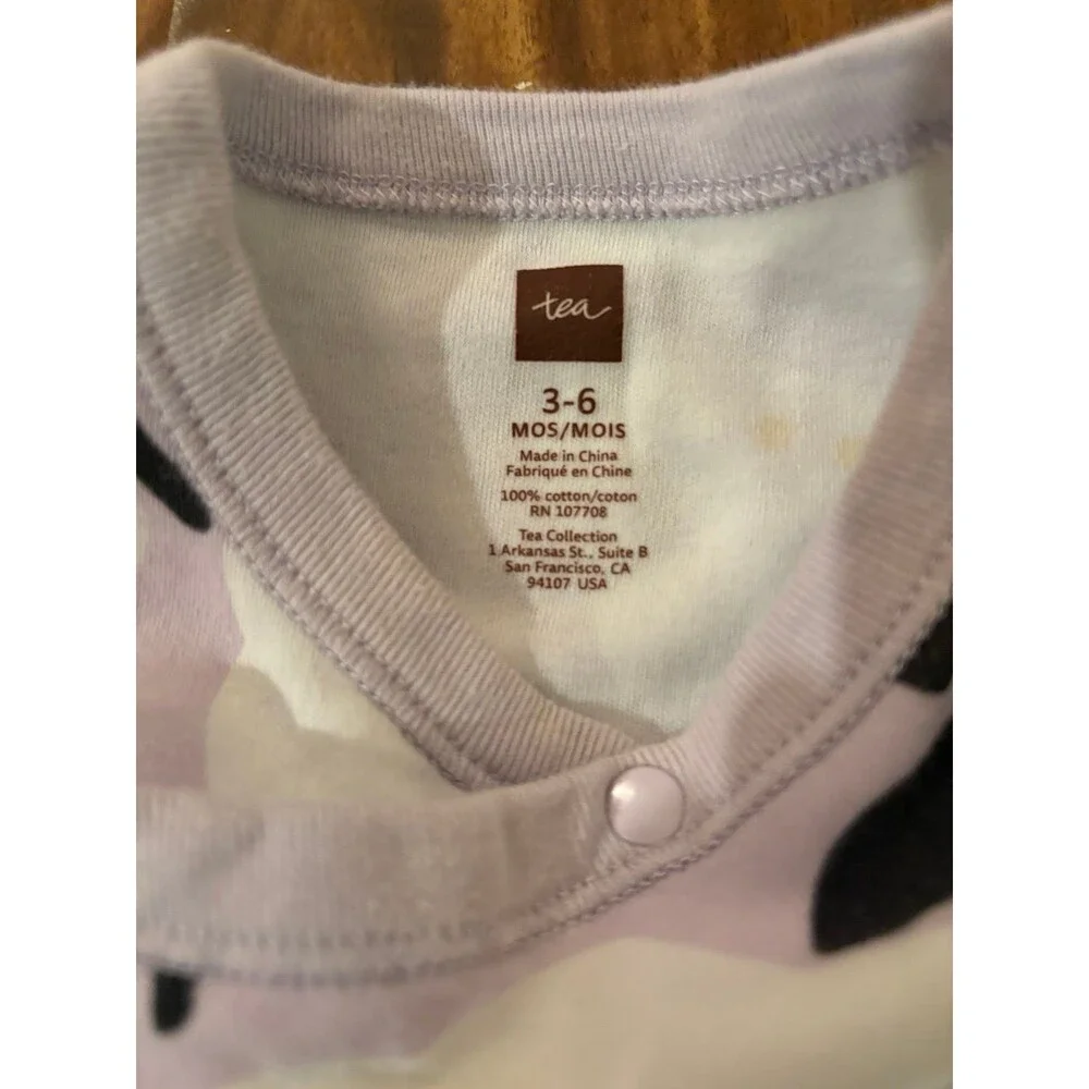 Tea Collection Snap Sleeper, size 3-6 months